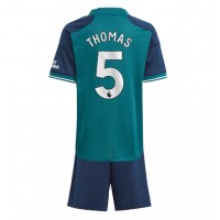 Arsenal Thomas Partey #5 Fotballklær Tredjedraktsett Barn 2023-24 Kortermet (+ korte bukser)